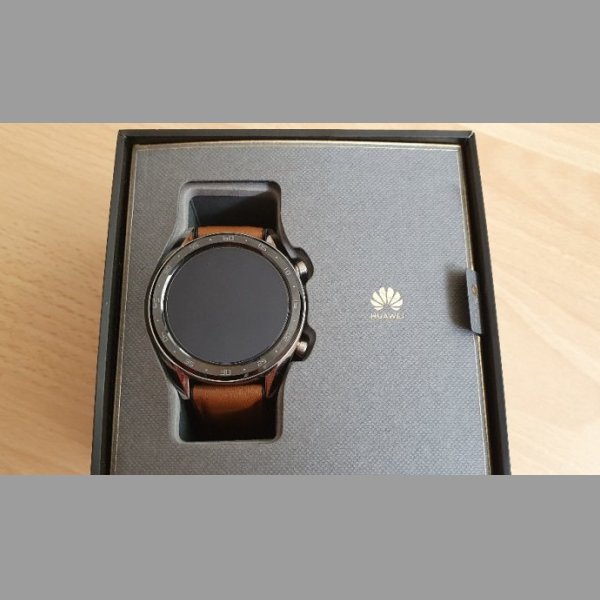 Huawei Watch GT classic stříbrná,jako nové,záruka 29/10/2021