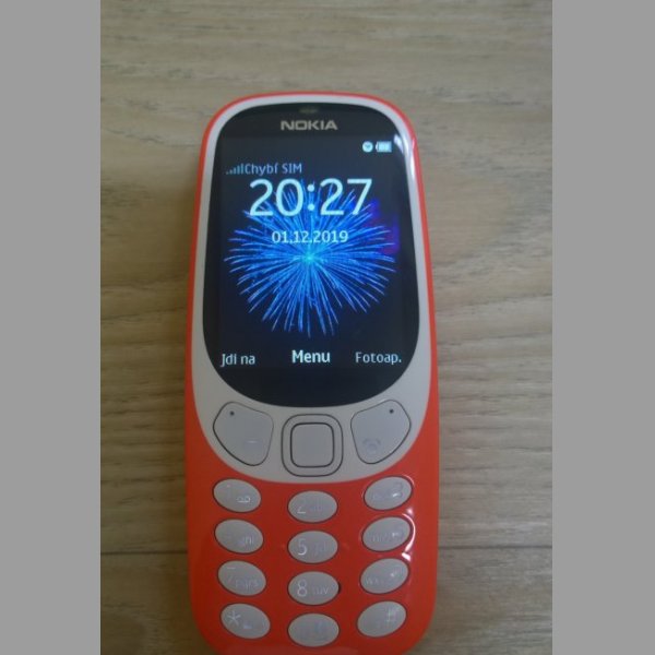 Nokia 3310 2017 Single SIM červená. Záruka 6 měsíců