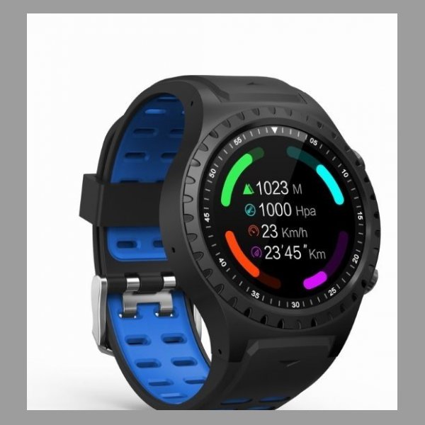 Chytré hodinky Evolveo SportWatch M1S, modré