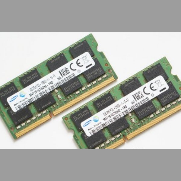 16GB (2x8GB) DDR3L paměť 1,35V 1600 MHz SAMSUNG SO-DIMM