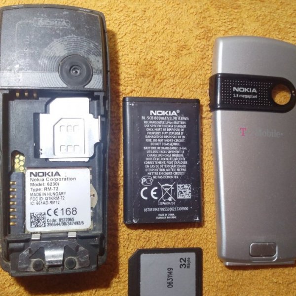 Samsung E1170-E1170i +Nokia 3100-6230i -100 % funkční