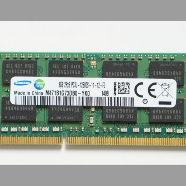 8GB DDR3L paměť 1,35V 1600 MHz SAMSUNG SODIMM 100% STAV