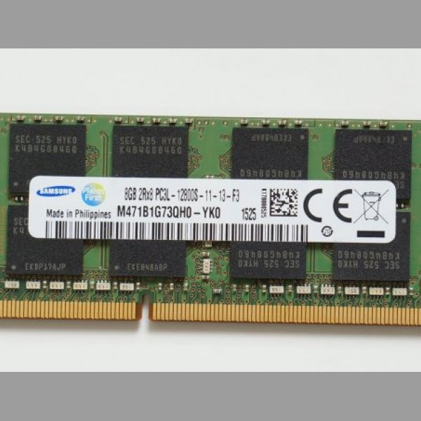 8GB paměť DDR3L 1,35V 1600 MHz SAMSUNG SO-DIMM 100% STAV