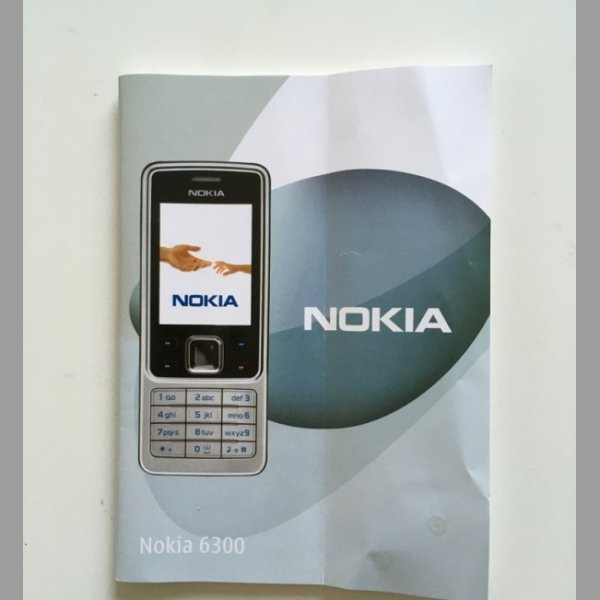 Raritni uživatelská příručka k mobilu Nokia 6300